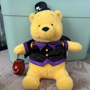 Disney Halloween 2024 Plush with Purple and Yellow Accents
